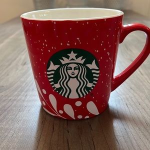 Starbucks Red Coffee Cup/Mug Christmas Holiday Large Ceramic 2020 18 oz.
